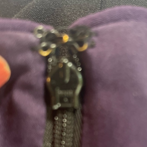 MARC NEW YORK Andrew Marc Black Sheath Dress w/ Front & Back Zippers Size 8 - Picture 13 of 13